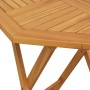 Folding garden table solid acacia wood Ø70x75 cm by vidaXL, Garden tables - Ref: Foro24-4004910, Price: 67,94 €, Discount: %