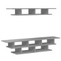 Muebles de TV de pared madera ingeniería gris hormigón de vidaXL, Muebles TV - Ref: Foro24-840733, Precio: 63,80 €, Descuento: %