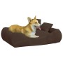 Cojín para perros con almohadas tela oxford marrón 75x58x18 cm de vidaXL, Camas para perros - Ref: Foro24-171195, Precio: 27,...