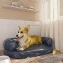 Cama para perros de espuma cuero sintético azul oscuro 75x53 cm de vidaXL, Camas para perros - Ref: Foro24-171314, Precio: 42...