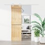 Puerta corredera con herrajes madera maciza de pino 70x210 cm de vidaXL, Puertas - Ref: Foro24-3203179, Precio: 174,77 €, Des...