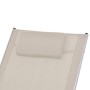 Silla mecedora de jardín de textilene color crema de vidaXL, Sillas de jardín - Ref: Foro24-47782, Precio: 112,57 €, Descuent...