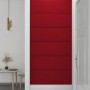 Paneles de pared 12 uds terciopelo rojo tinto 90x30 cm 3,24 m² de vidaXL, Recubrimiento de paredes - Ref: Foro24-343923, Prec...