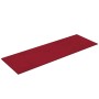 Paneles de pared 12 uds terciopelo rojo tinto 90x30 cm 3,24 m² de vidaXL, Recubrimiento de paredes - Ref: Foro24-343923, Prec...