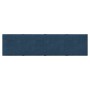 Wall panels 12 units blue velvet 60x15 cm 1.08 m² by vidaXL, Wall covering - Ref: Foro24-344062, Price: 38,05 €, Discount: %