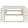 5-piece white wooden garden pallet furniture set by vidaXL, Garden sets - Ref: Foro24-3052174, Price: 299,99 €, Discount: %