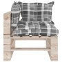 Pallet garden furniture set 5 pieces with pine wood cushions by vidaXL, Garden sets - Ref: Foro24-3066262, Price: 375,99 €, D...