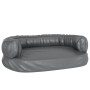 Cama para perros de espuma cuero sintético gris 60x42 cm de vidaXL, Camas para perros - Ref: Foro24-171316, Precio: 34,73 €, ...