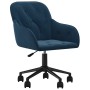 Swivel dining chairs 2 pcs blue velvet by vidaXL, dining chairs - Ref: Foro24-3103420, Price: 165,99 €, Discount: %