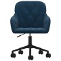 Swivel dining chairs 2 pcs blue velvet by vidaXL, dining chairs - Ref: Foro24-3103420, Price: 165,99 €, Discount: %