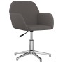 Silla de oficina giratoria tela gris oscuro de vidaXL, Sillas de oficina - Ref: Foro24-344713, Precio: 88,60 €, Descuento: %