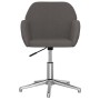 Silla de oficina giratoria tela gris oscuro de vidaXL, Sillas de oficina - Ref: Foro24-344713, Precio: 88,60 €, Descuento: %