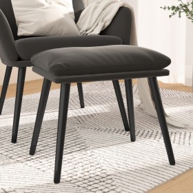 Dark gray velvet footrest 45x29.5x35 cm by vidaXL, Ottomans - Ref: Foro24-341505, Price: 43,92 €, Discount: %