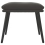 Dark gray velvet footrest 45x29.5x35 cm by vidaXL, Ottomans - Ref: Foro24-341505, Price: 43,99 €, Discount: %