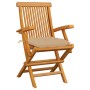 Garden chairs 6 units solid teak wood with beige cushions by vidaXL, Garden chairs - Ref: Foro24-3062559, Price: 438,27 €, Di...