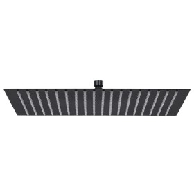 Regenduschkopf Edelstahl quadratisch 50x50 cm schwarz von vidaXL, Duschköpfe - Ref: Foro24-147699, Preis: 119,49 €, Rabatt: %