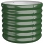 Steel planter with green powder coating 40x40x36 cm by vidaXL, Pots and planters - Ref: Foro24-318843, Price: 22,63 €, Discou...