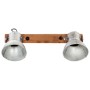 Industrial silver wall lamp 45x25 cm E27 by vidaXL, Lamps - Ref: Foro24-320503, Price: 55,30 €, Discount: %