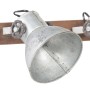 Industrial silver wall lamp 45x25 cm E27 by vidaXL, Lamps - Ref: Foro24-320503, Price: 55,30 €, Discount: %