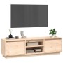 Mueble de TV de madera maciza de pino 140x35x40 cm de vidaXL, Muebles TV - Ref: Foro24-814314, Precio: 96,04 €, Descuento: %