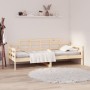 Sofá cama madera maciza de pino 80x200 cm de vidaXL, Camas y somieres - Ref: Foro24-820332, Precio: 91,31 €, Descuento: %