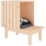 Katzenhaus aus massivem Kiefernholz 60x36x60 cm von vidaXL, Katzenmöbel - Ref: Foro24-822452, Preis: 52,18 €, Rabatt: %