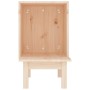 Katzenhaus aus massivem Kiefernholz 60x36x60 cm von vidaXL, Katzenmöbel - Ref: Foro24-822452, Preis: 52,18 €, Rabatt: %