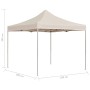 Professional folding aluminum cream-colored tent 3x3 m by vidaXL, Tents and gazebos - Ref: Foro24-45481, Price: 188,68 €, Dis...