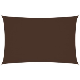 Rectangular brown Oxford fabric sail shade 2.5x5 m by vidaXL, Umbrellas - Ref: Foro24-135814, Price: 44,07 €, Discount: %