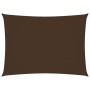 Rectangular brown Oxford fabric sail shade 4x5 m by vidaXL, Umbrellas - Ref: Foro24-135821, Price: 63,82 €, Discount: %