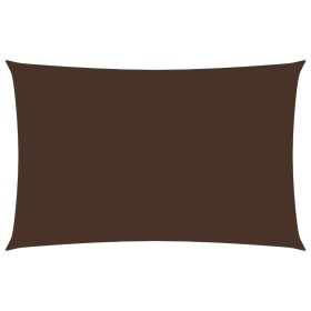 Rectangular brown Oxford fabric sail shade 4x7 m by vidaXL, Umbrellas - Ref: Foro24-135823, Price: 80,99 €, Discount: %