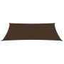 Rectangular brown Oxford fabric sail shade 4x7 m by vidaXL, Umbrellas - Ref: Foro24-135823, Price: 80,56 €, Discount: %