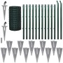 Euro green steel fence 25x1.7 m by vidaXL, fence panels - Ref: Foro24-142377, Price: 419,99 €, Discount: %