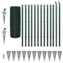 Green steel Euro fence 25x1.2 m by vidaXL, fence panels - Ref: Foro24-142389, Price: 316,17 €, Discount: %