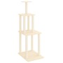 Cat scratcher with cream-colored sisal posts 149 cm by vidaXL, Cat furniture - Ref: Foro24-171741, Price: 50,09 €, Discount: %