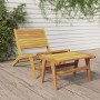 Teak solid wood garden chair with footrest by vidaXL, Garden chairs - Ref: Foro24-319154, Price: 259,48 €, Discount: %