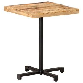 Square bistro table made of rough mango wood 60x60x75 cm by vidaXL, Kitchen and dining tables - Ref: Foro24-320264, Price: 13...