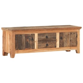 TV stand made of acacia wood and recycled wood 120x30x40 cm by vidaXL, TV Furniture - Ref: Foro24-320380, Price: 262,24 €, Di...