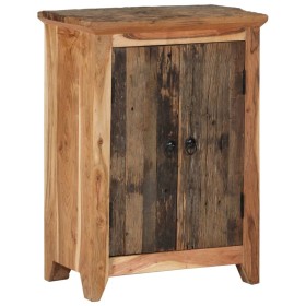 Solid acacia and recycled wood sideboard 55x33x75 cm by vidaXL, Sideboards - Ref: Foro24-351601, Price: 214,48 €, Discount: %