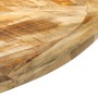 Esstisch massives Mangoholz unbehandelt Ø150x76 cm von vidaXL, Küchen- und Esstische - Ref: Foro24-351710, Preis: 472,18 €, R...