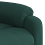 Dark green velvet lift massage recliner. by vidaXL, Armchairs - Ref: Foro24-3205105, Price: 310,72 €, Discount: %