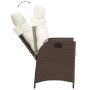 7-teiliges Garten-Esszimmer-Set mit Kissen synthetisches Rattan braun von vidaXL, Gartensets - Ref: Foro24-3213118, Preis: 95...