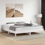 Estructura de cama madera maciza de pino blanco 180x200 cm de vidaXL, Camas y somieres - Ref: Foro24-842687, Precio: 129,99 €...