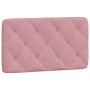 Pink velvet padded headboard 80 cm by vidaXL, Headboards and footboards - Ref: Foro24-374707, Price: 44,17 €, Discount: %