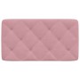 Cabecero de cama acolchado terciopelo rosa 80 cm de vidaXL, Cabeceros y pies de cama - Ref: Foro24-374707, Precio: 44,17 €, D...