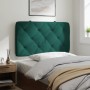 Cabecero de cama acolchado terciopelo verde oscuro 80 cm de vidaXL, Cabeceros y pies de cama - Ref: Foro24-374705, Precio: 44...