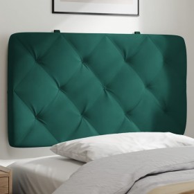 Cabecero de cama acolchado terciopelo verde oscuro 90 cm de vidaXL, Cabeceros y pies de cama - Ref: Foro24-374711, Precio: 47...