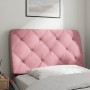 Pink velvet padded headboard 90 cm by vidaXL, Headboards and footboards - Ref: Foro24-374713, Price: 47,42 €, Discount: %