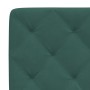 Cabecero de cama acolchado terciopelo verde oscuro 140 cm de vidaXL, Cabeceros y pies de cama - Ref: Foro24-374730, Precio: 7...