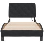 Black velvet bed frame with LED lights 80x200 cm by vidaXL, Beds and slatted bases - Ref: Foro24-3213821, Price: 149,99 €, Di...